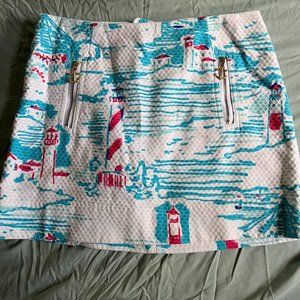 Size 4 Lilly Pulitzer Lighthouse Skirt